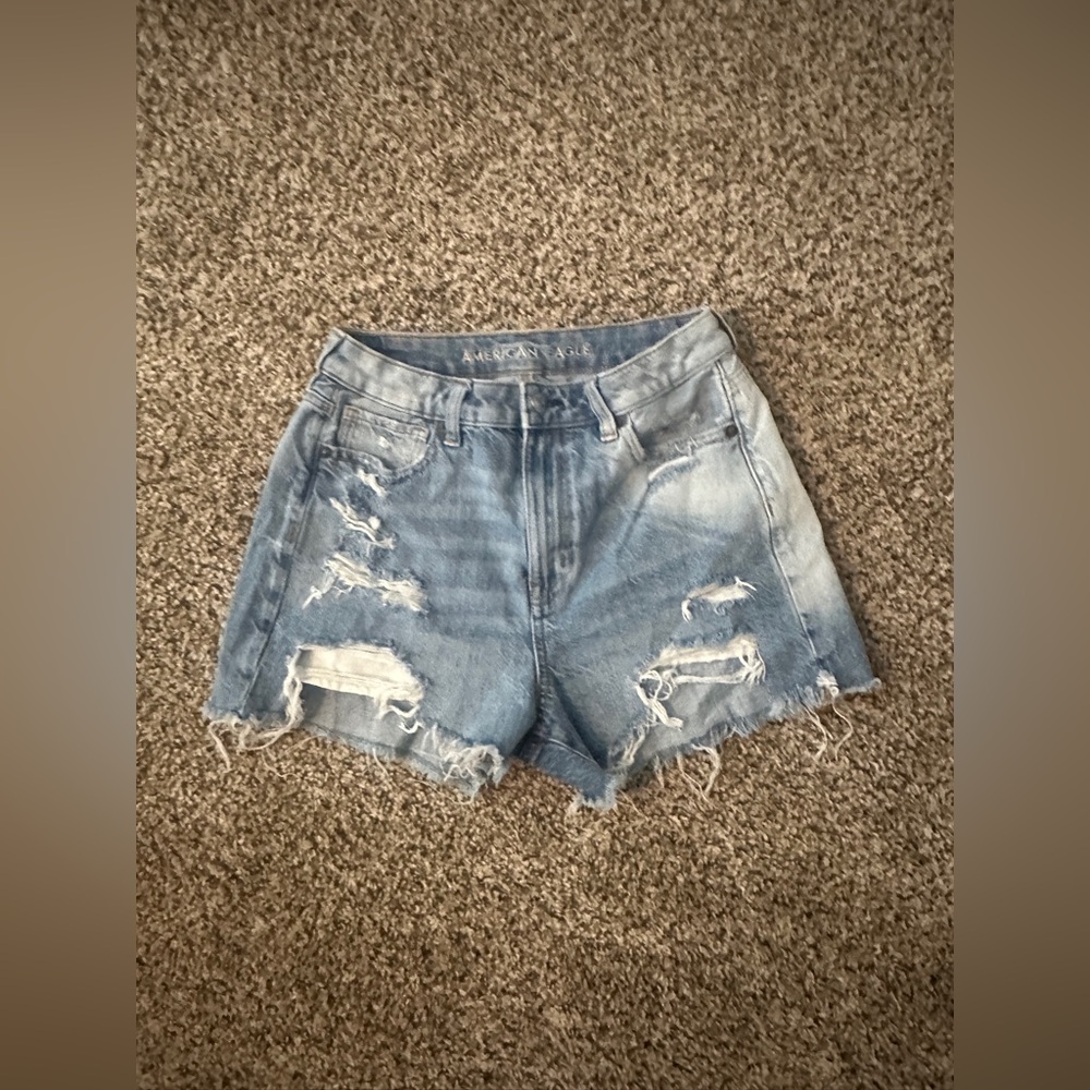 American Eagle Denim Mom Shorts - Picture 7 of 15